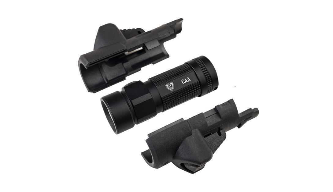Integral Front Flashlight for Micro RONI