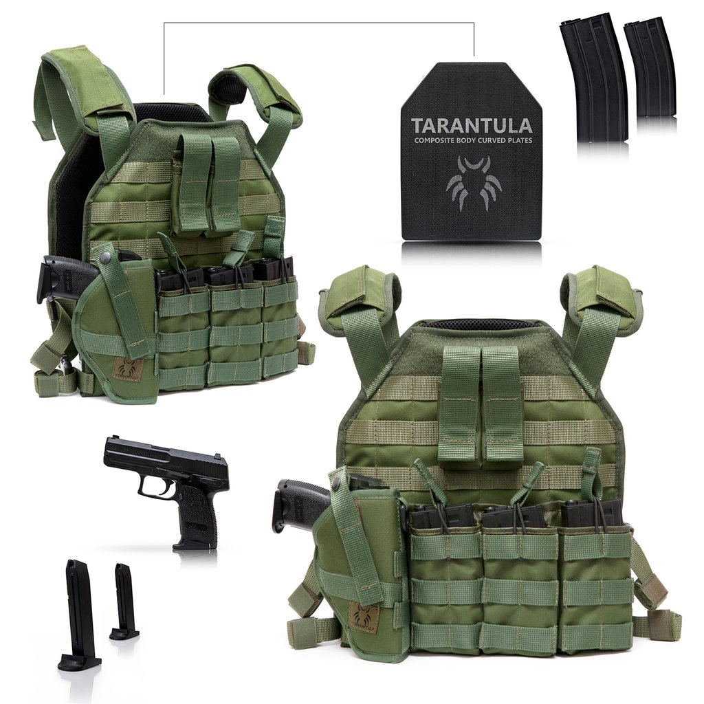 Venum Tactical Lightweight Plate Carrier Vest – FULL PACKAGE-3