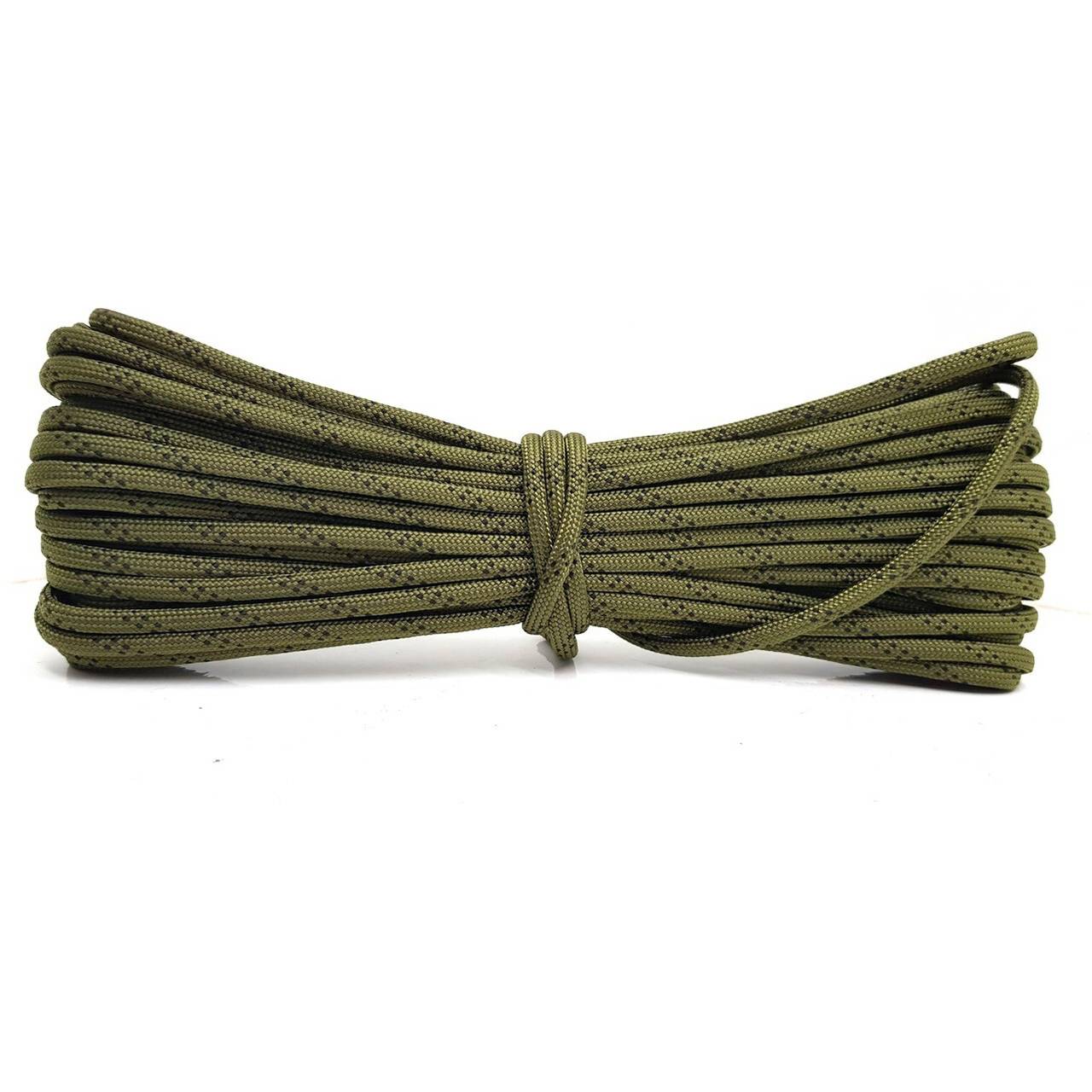 Paracord Green and Black - 4 mm