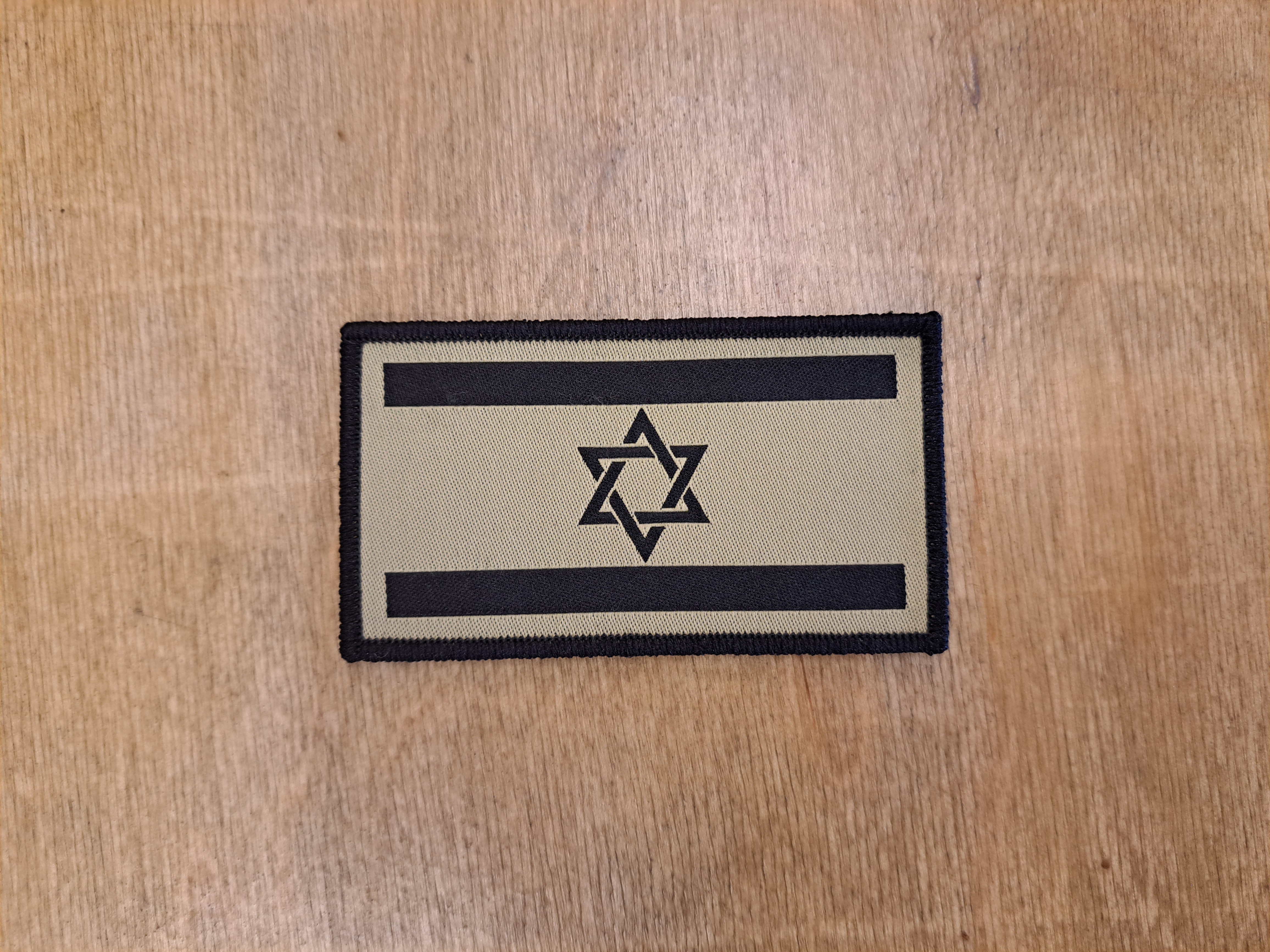 Israel Flag Morale Patch with Velcro