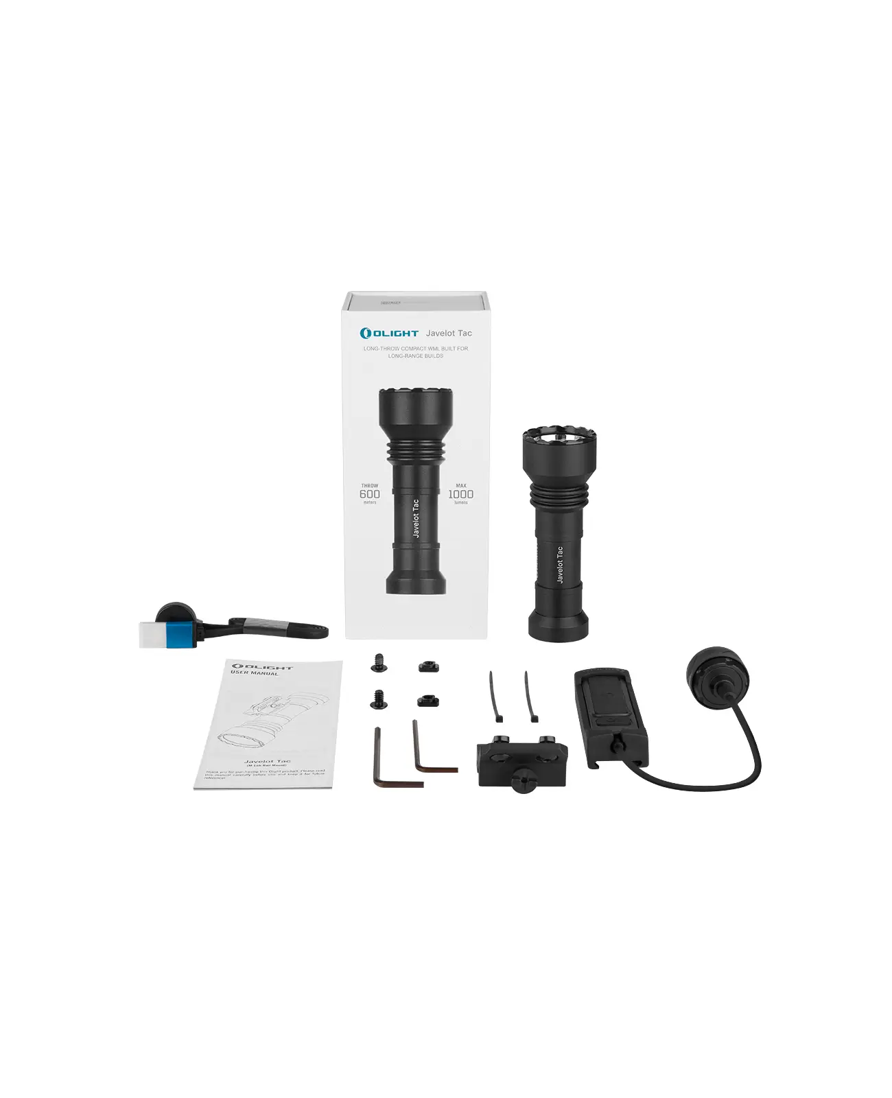 Olight - Javelot Tac P 1000 Lumens Tactical Flashlight