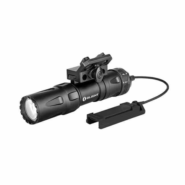 פנס לרוס"ר עם מחבר M-LOK, סוללה נטענת הניתנת להחלפה, מחבר PTT וכבל טעינה (Olight Odin Mini) פנס לרוס"ר עם מחבר M-LOK, סוללה נטענת הניתנת להחלפה, מחבר PTT וכבל טעינה (Olight Odin Mini)