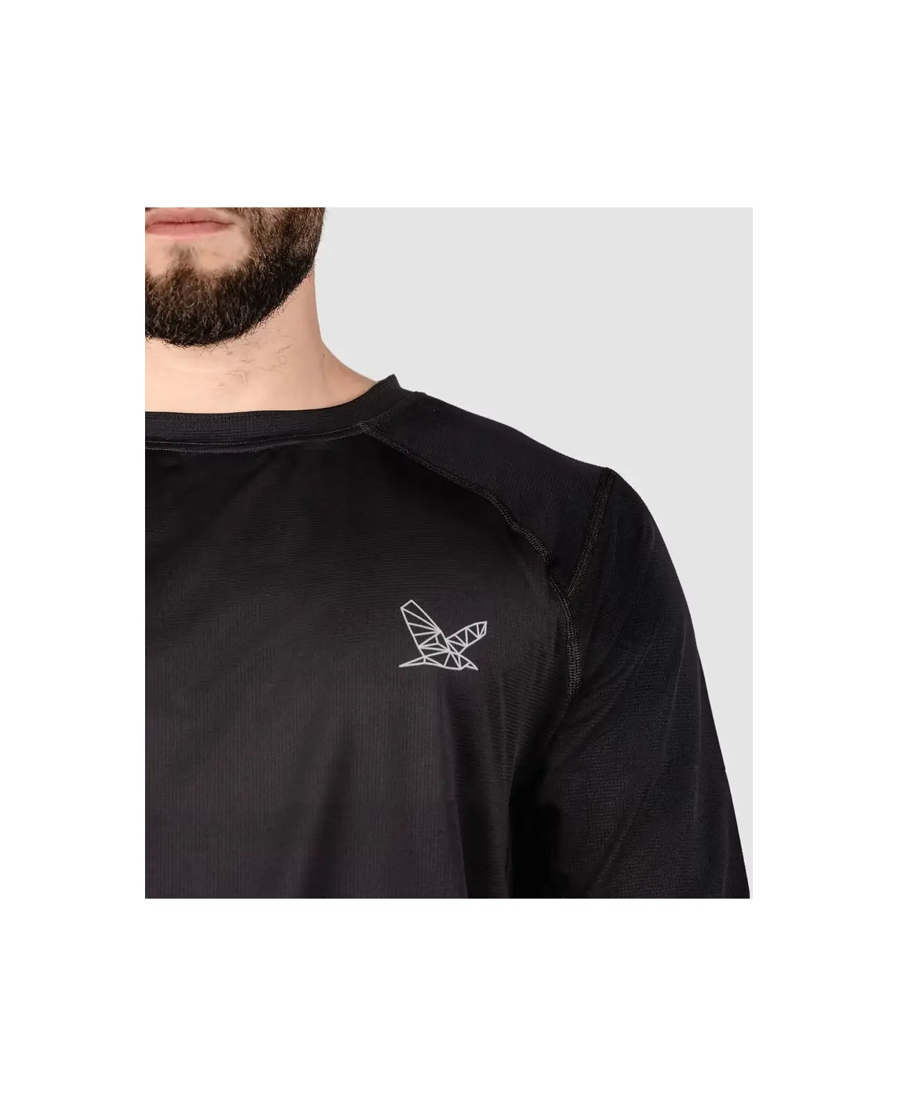 Alpha T-Shirt Long Sleeve - Night Heron