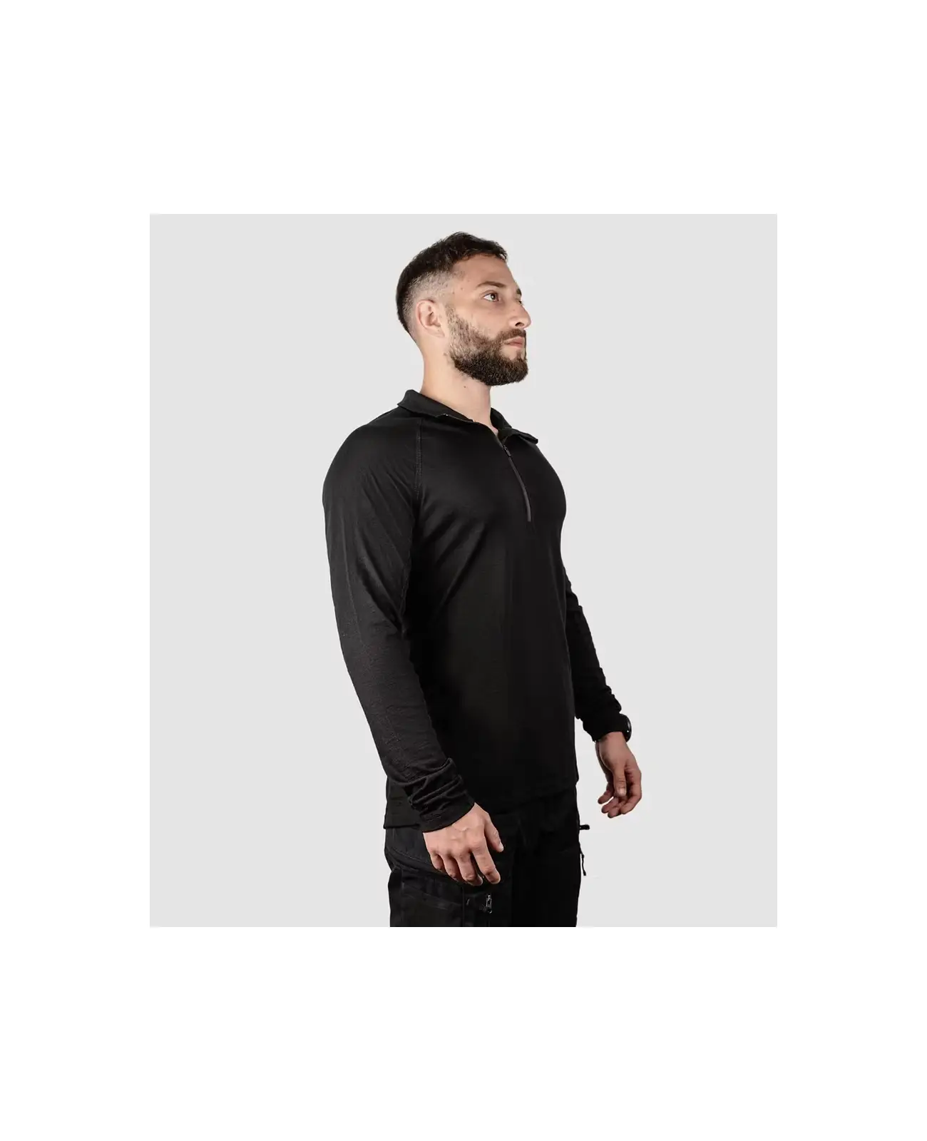 BRAVO SHIRT ACTIVE - חולצה שכבת בסיס צמר מרינו