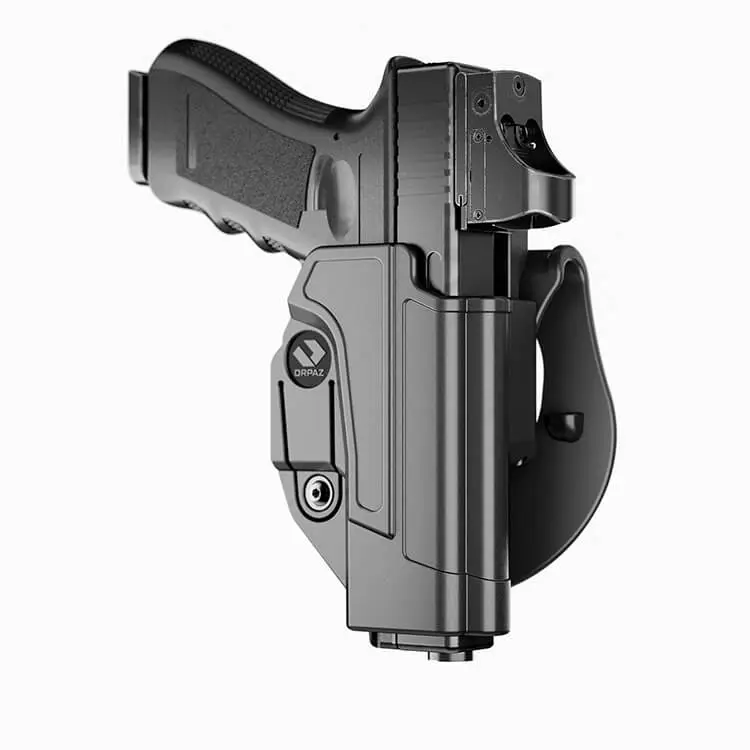 נרתיק לאקדח C-Series עם מנגנון אבטחה Level II ופאדל חיצוני למגוון רחב של דגמי אקדחים - אורפז נרתיק לאקדח C-Series עם מנגנון אבטחה Level II ופאדל חיצוני למגוון רחב של דגמי אקדחים - אורפז