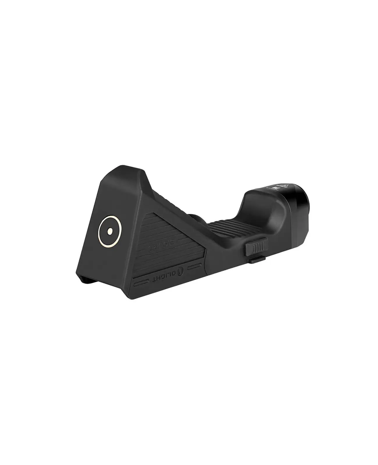 Olight  - Sigurd Angled foregrip with built-in flashlight featuring magnetic charging and a maximum beam distance of 240 meters, designed for AR15/M4/M16/M5 and more