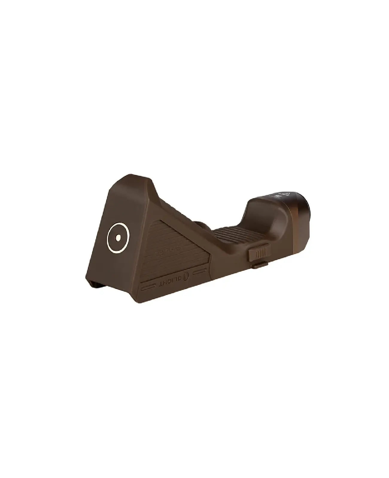 Olight  - Sigurd Angled foregrip with built-in flashlight featuring magnetic charging and a maximum beam distance of 240 meters, designed for AR15/M4/M16/M5 and more