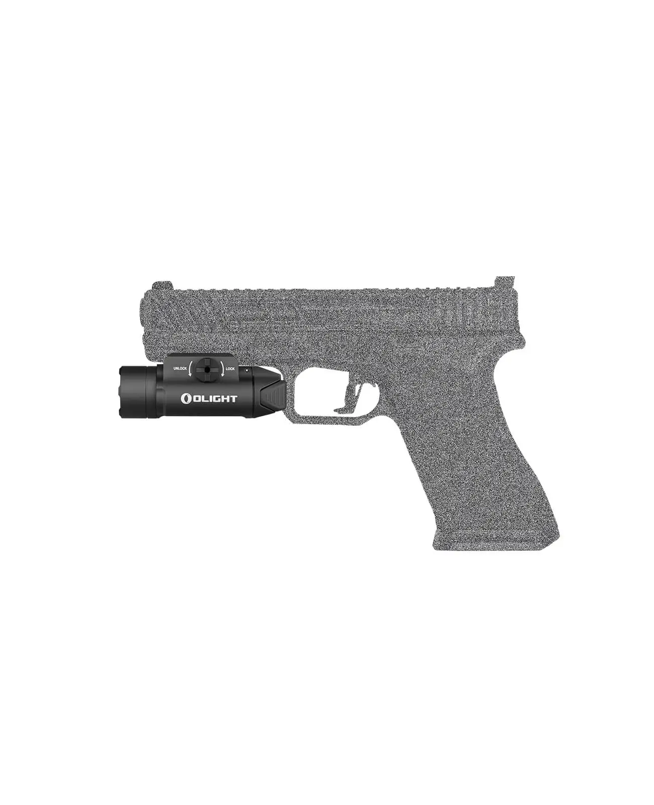 Olight - PL-3R  Rechargeable Tactical Light, 1500 Lumens Rail-Mounted Weaponlight