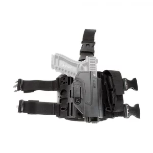 ORPAZ Level II Thigh Holster for Glock 17, 19 – Right-Handed User ORPAZ Level II Thigh Holster for Glock 17, 19 – Right-Handed User