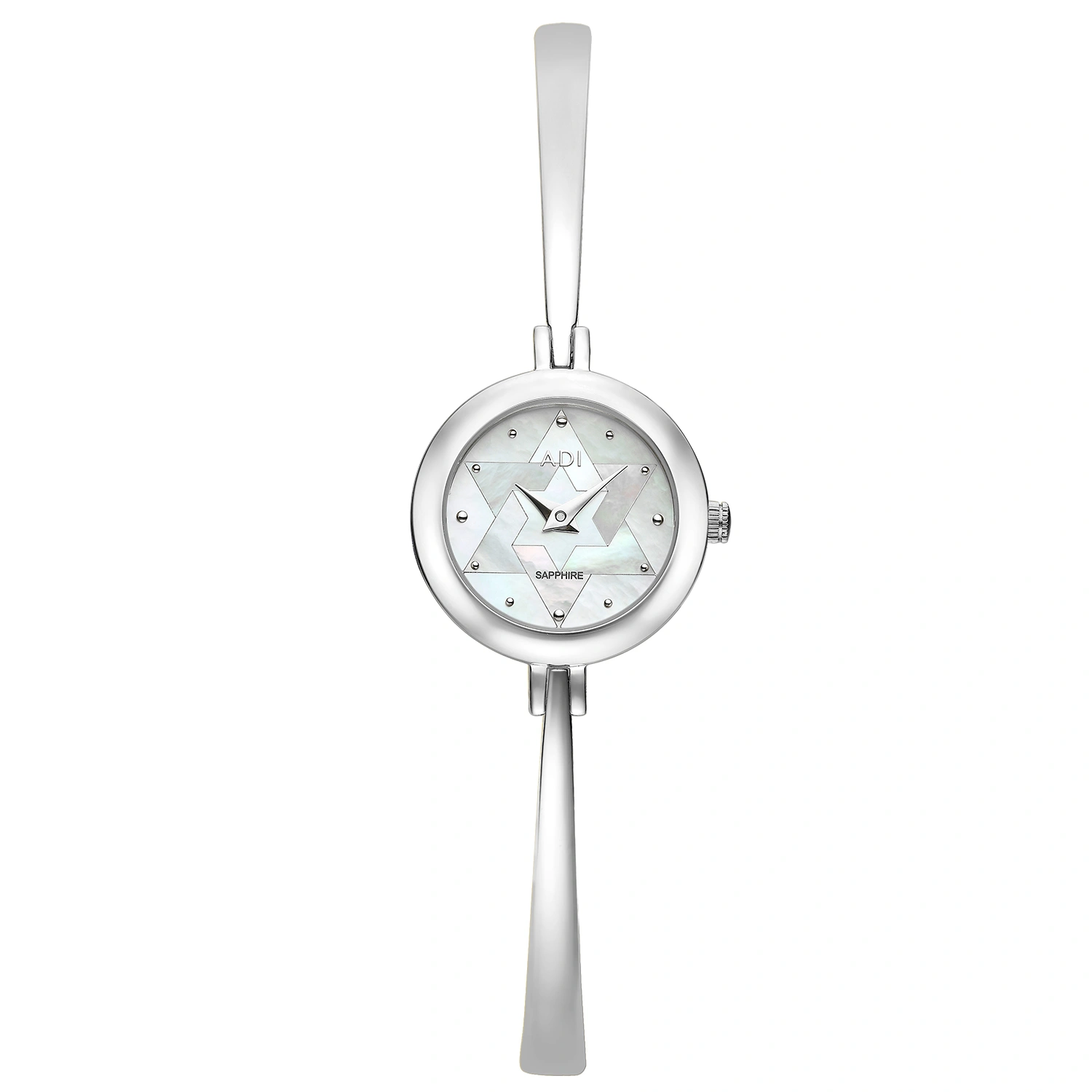 Adi Silver Star of David Women’s Watch – Handmade