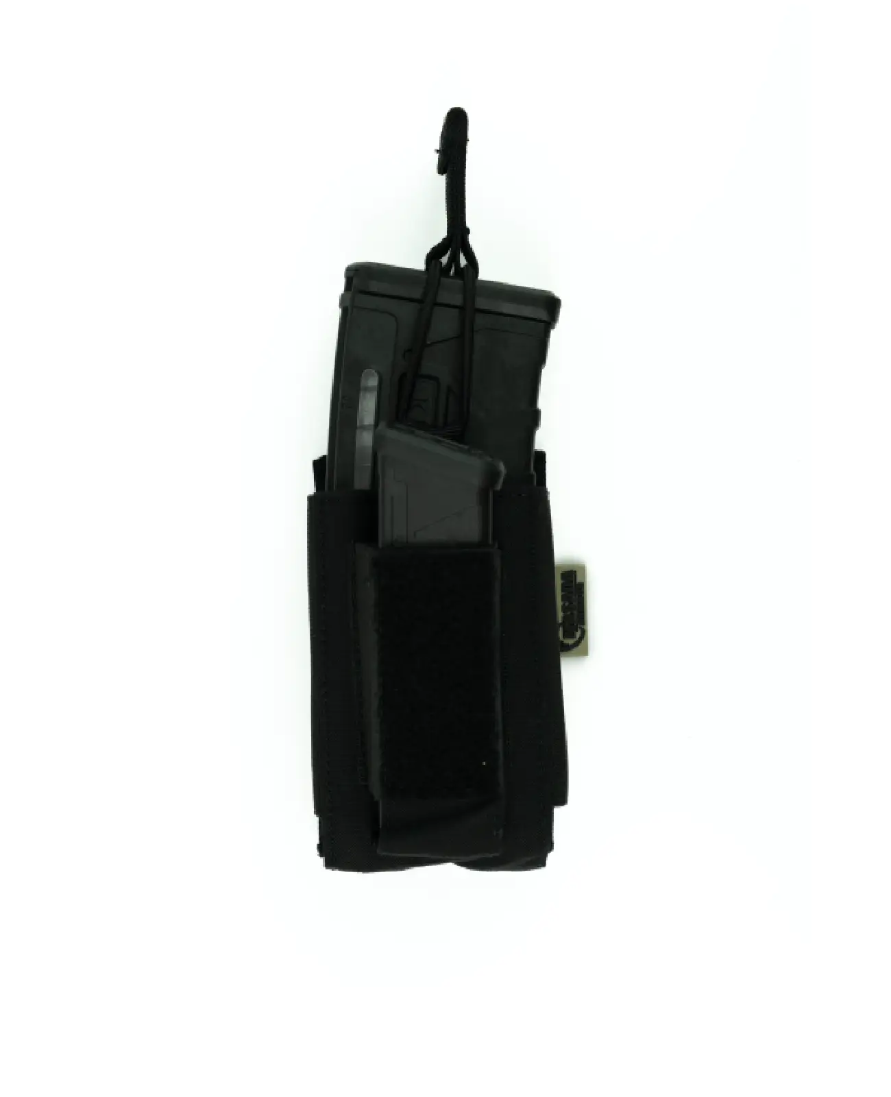 Masada Armour Single 5.56 & 9MM Mag Pouch – Black 3