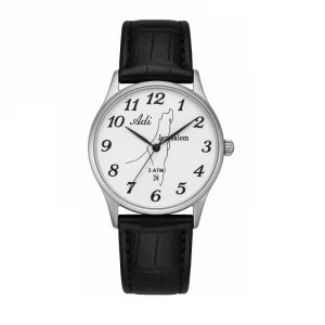 ADI Classic Watch with Map of Israel Display ADI Classic Watch with Map of Israel Display