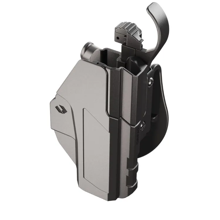 ORPAZ Pistol Holster with Sight Channel for Glock 17 / 19 / 45, Level 3 Security with Finger Release – Sigma ORPAZ Pistol Holster with Sight Channel for Glock 17 / 19 / 45, Level 3 Security with Finger Release – Sigma