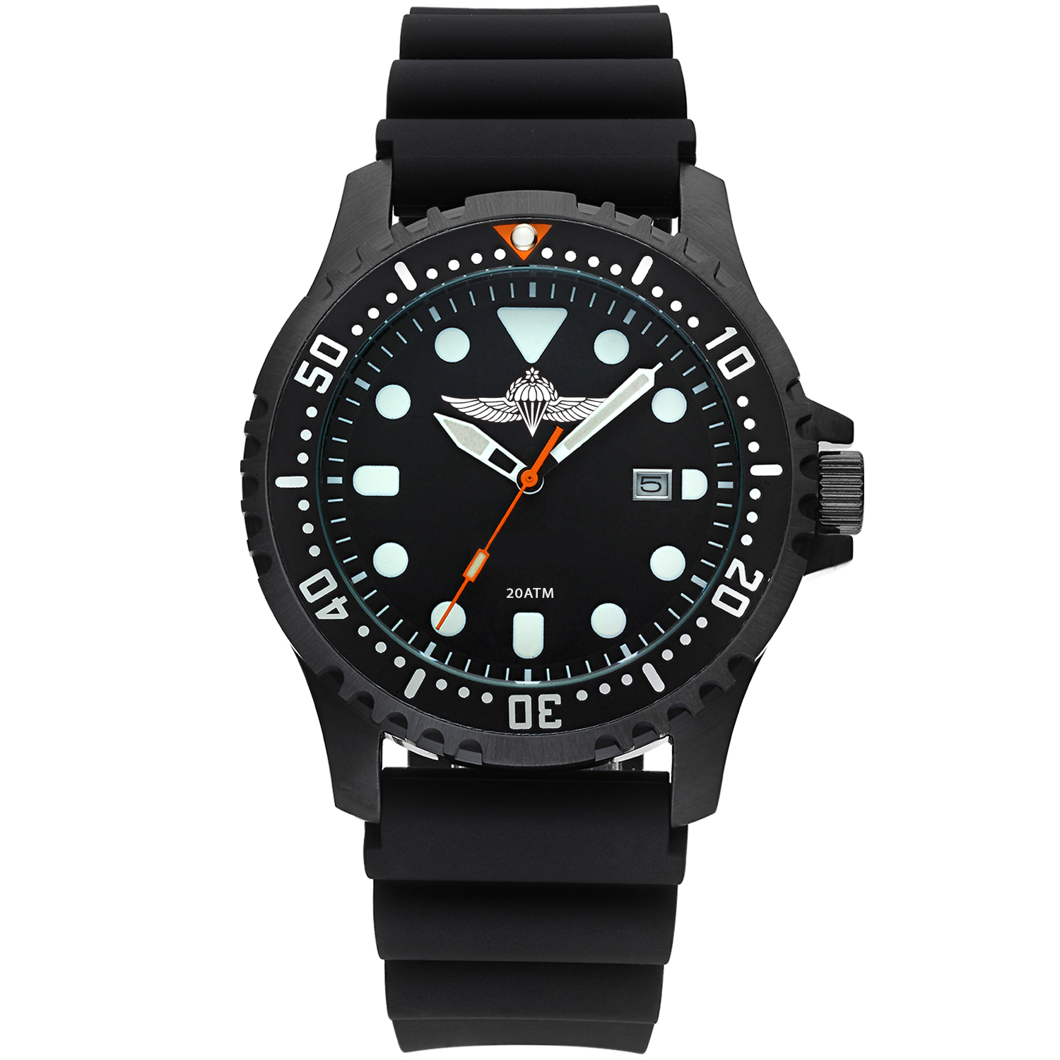 7193 idf symbol watch – adi – tzanchanim black