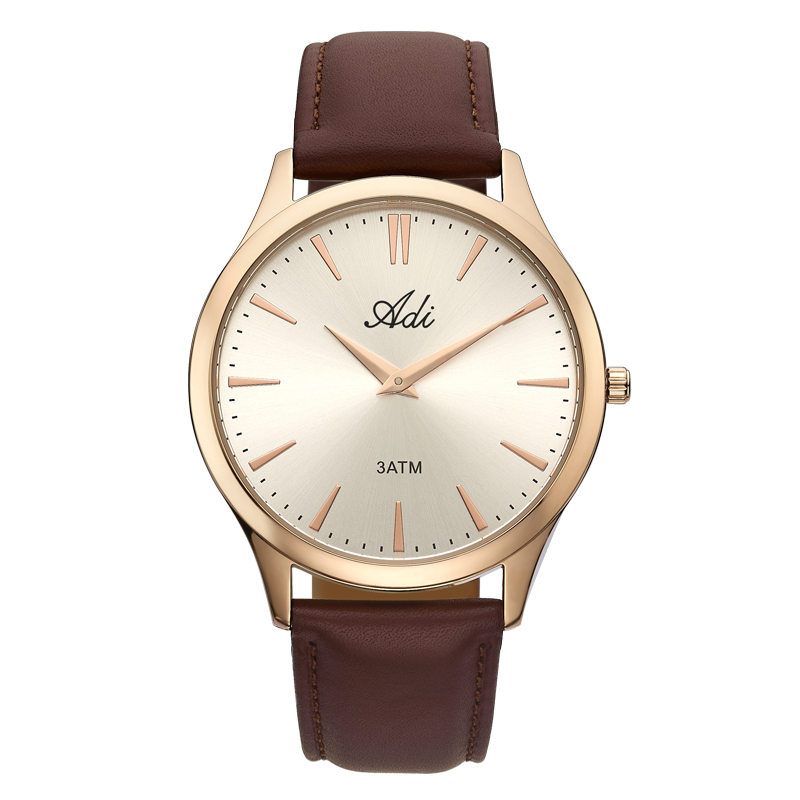 ADI Rose Gold Men’s Wristwatch Made Of Stainless Steel