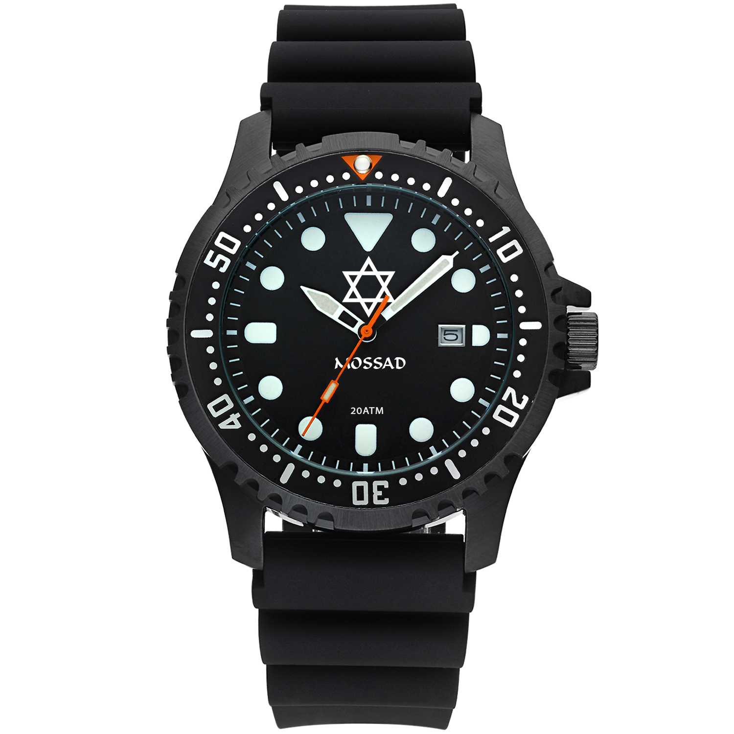 7193 idf symbol watch – adi – mossad and the star of david black