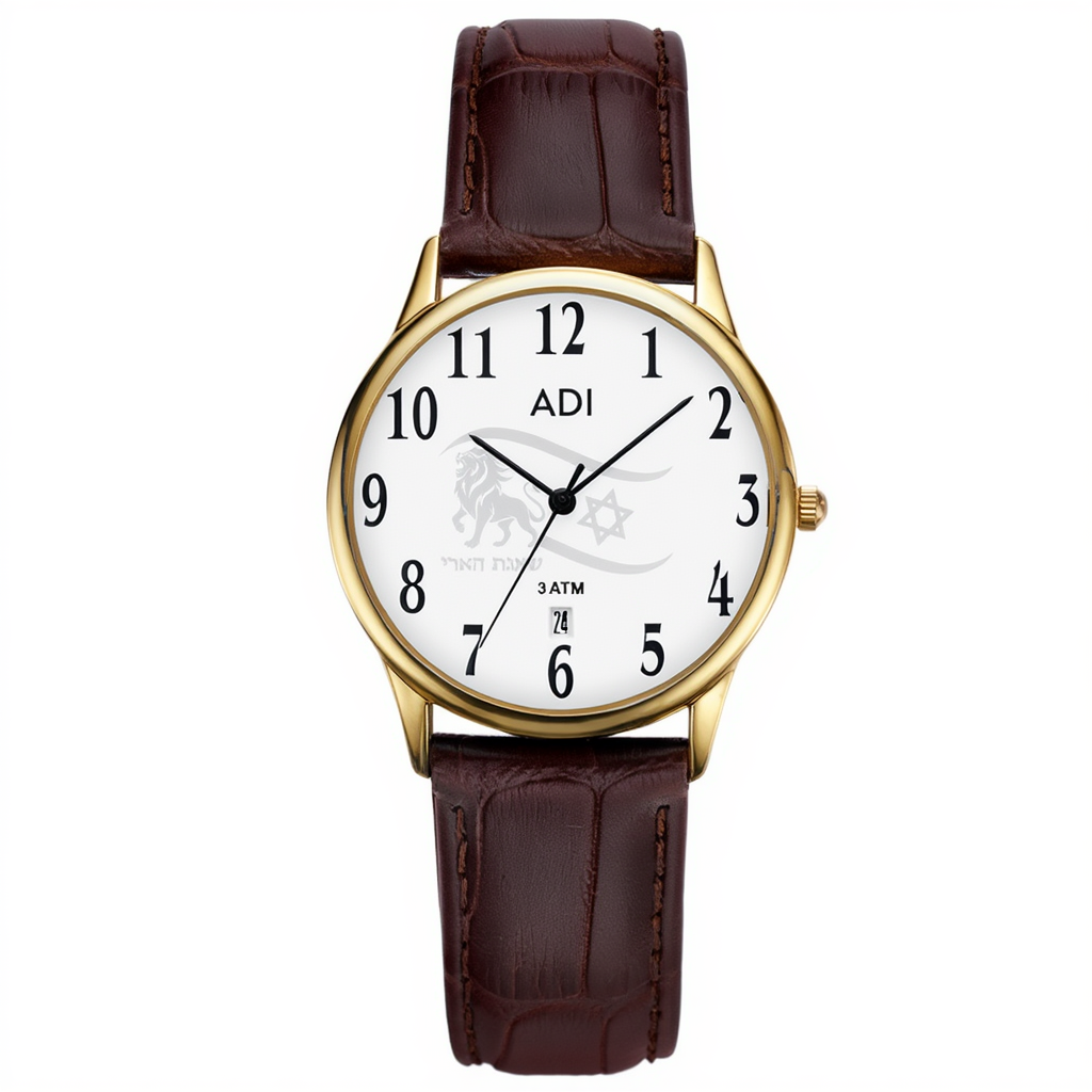 ADI Classic gold “Lion’s Roar” wristwatch