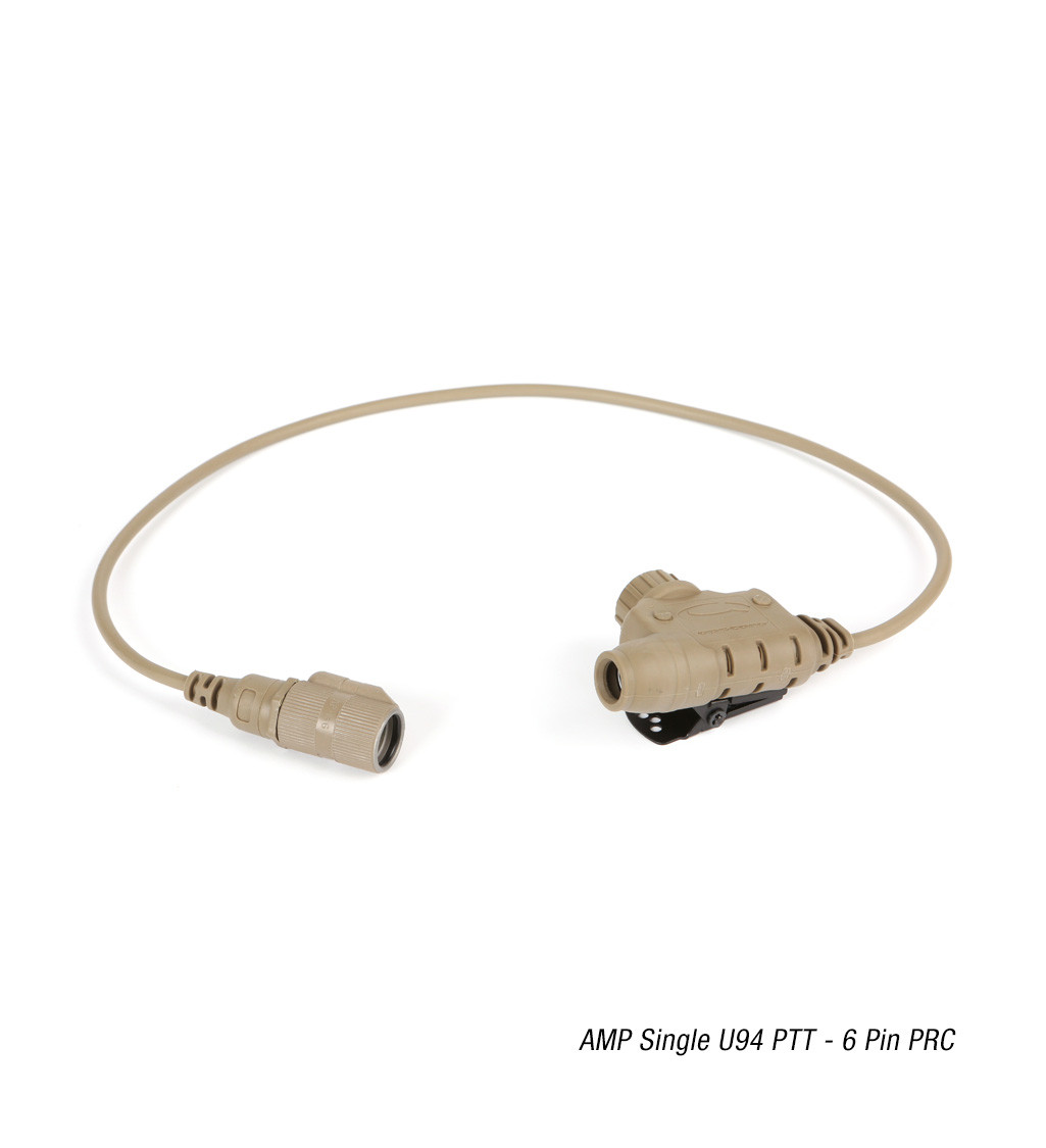 חיבור לכפתור דיבור למערכת קשר Ops Core Single Band U94 PTT חיבור לכפתור דיבור למערכת קשר Ops Core Single Band U94 PTT